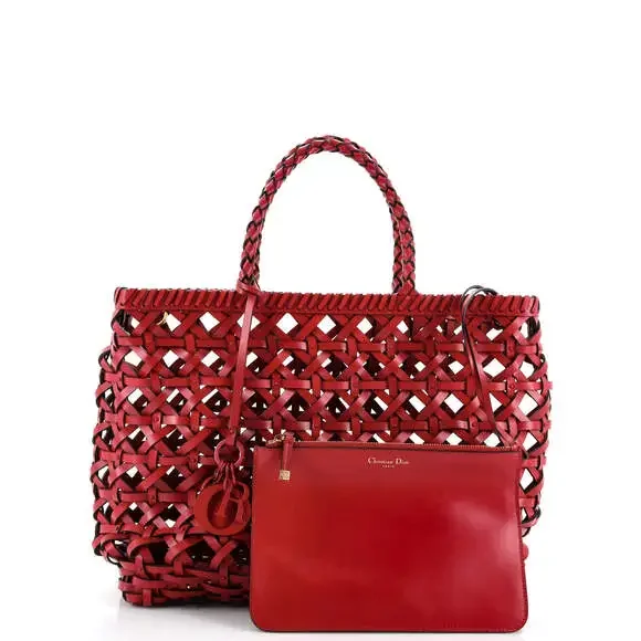 Christian Dior Diorcabas Tote Cannage #120148C22B - Picture 3 of 10